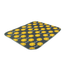 Kitchen use tableware polyester sponge drying draining mat